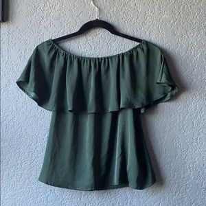 Shirt emerald green